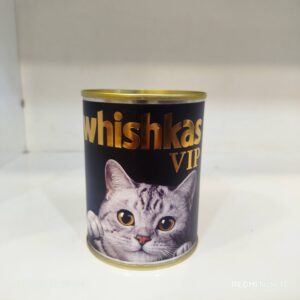 کنسرو گربه نچرال VIP برند ویشکاس